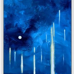"ORIGINI" 2026, 70x35cm, OLIO SU TELA