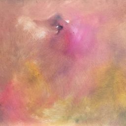 Luci del giorno, olio su tela, 2024, 40 x 40 cm.