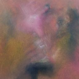 Stella nascente, olio su tela, 2024, 40x40 cm.